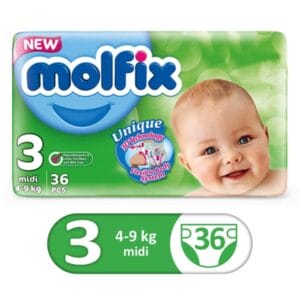 Molfix Size 3 Midi - 36pcs